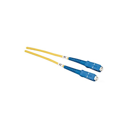 Allen Tel Duplex SC to SC Fiber Optic Cable, Singlemode, 2 M GBSC2-D1-02